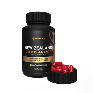 1 BOTTLE  HERLIFE NEW ZEALAND PLUS DEER PLACENTA